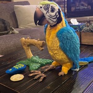 Hasbro FurReal Blue and Yellow Plush Toy